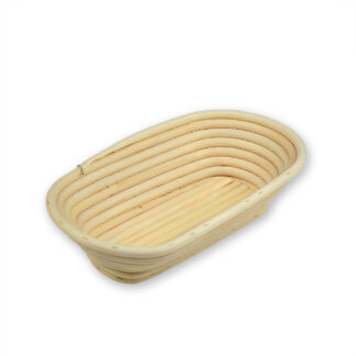 Rattan proofing basket: long, 29 x 14 cm, 0,5 kg