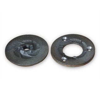 Pair of Steel Discs - fine - for Diamant D525 Grain Mill