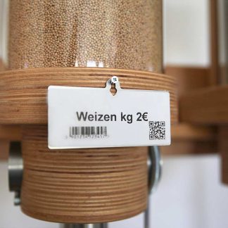 Stainless Steel Sign for labeling the glass silos